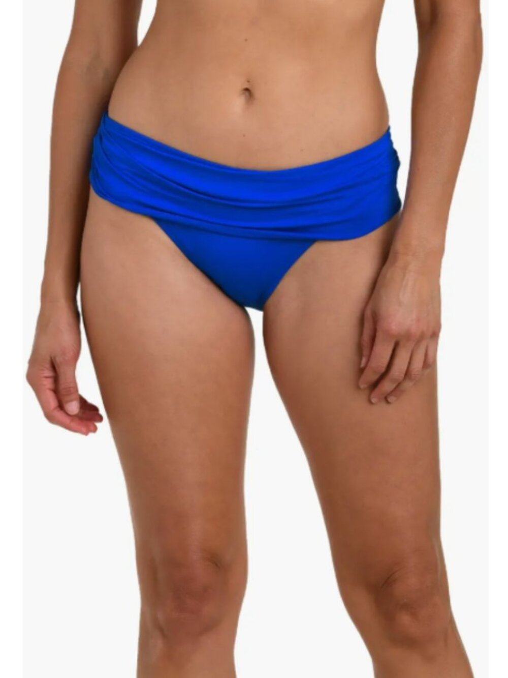 La Blanca Womens Blue Island Goddess Hipster Bikini Bottoms Swimsuit Size 16 NWT